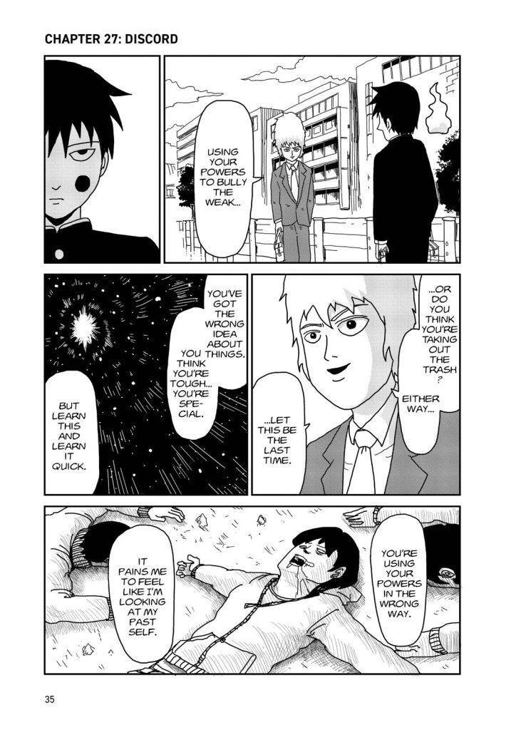 Mob psycho 100 Chapter 27 image 01