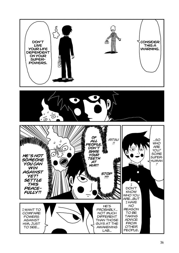 Mob psycho 100 Chapter 27 image 02